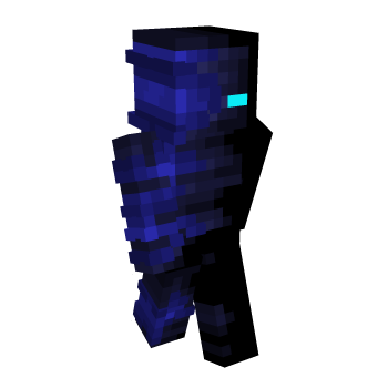 Dark Blue Minecraft Skin