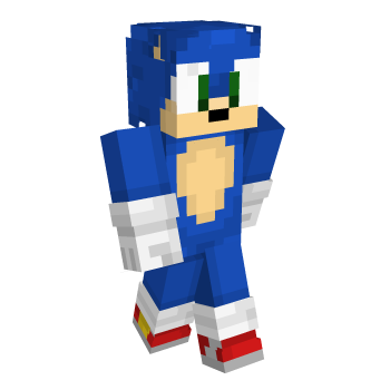 Sonic Minecraft Skin