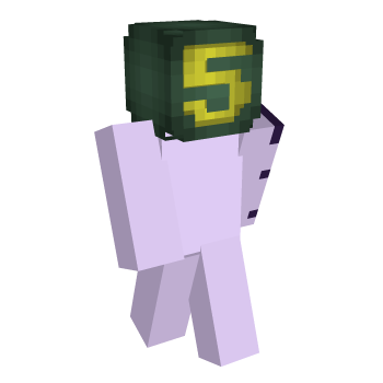 Number Font Forest Green Minecraft Skin