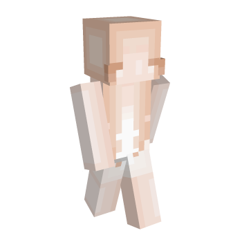 Hair Blond Minecraft Skin