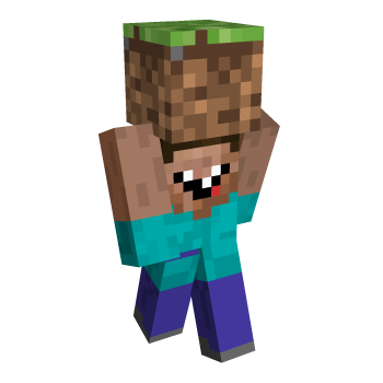 Holding Derp Minecraft Skin