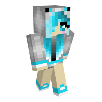 Top Blue Minecraft Skin