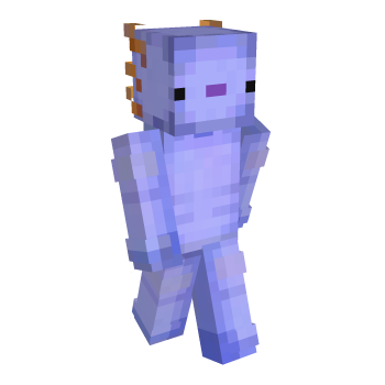 Fish Axelotl Minecraft Skin