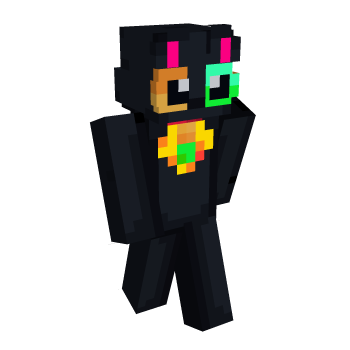 Cat Black Minecraft Skin