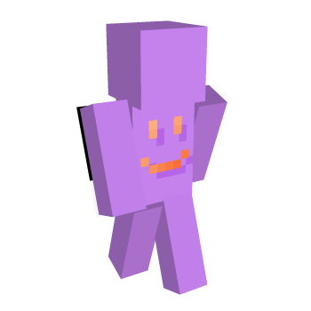 White Purple Minecraft Skin