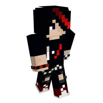 Red Bracelets Minecraft Skin