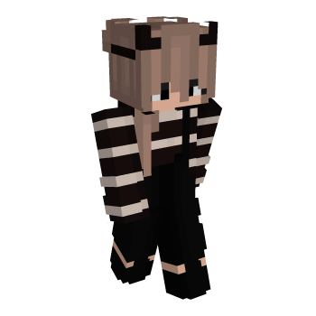 Edgy Girl Minecraft Skin