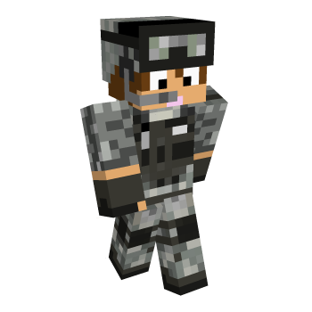 Navy Army Minecraft Skin