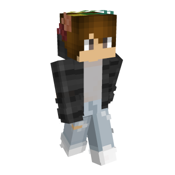 Flowers Jacket Minecraft Skin
