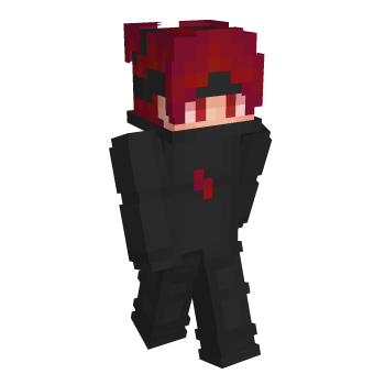 Red Teen Minecraft Skin