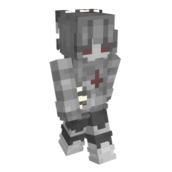 Horror Zombie Minecraft Skin