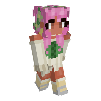 Brown Skin Cottagecore Minecraft Skin