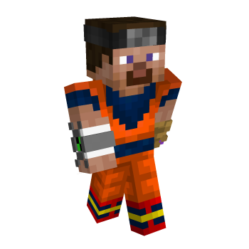 Goku Naruto Minecraft Skin