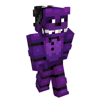 Fnaf 2 Shadow Freddy Minecraft Skin
