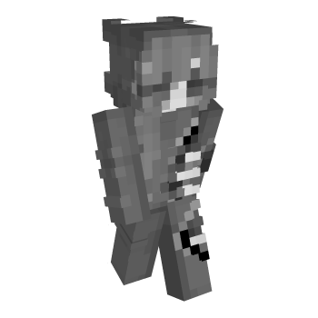 Black Eyes Aesthetic Minecraft Skin