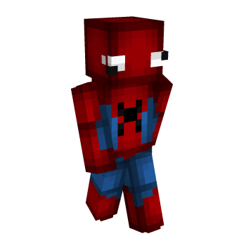 Spiderman Minecraft Skin