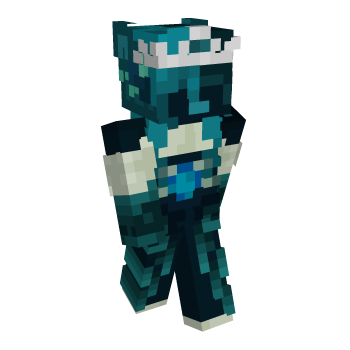 Warden Girl Minecraft Skin