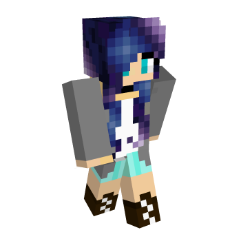 Cute Hair Base Minecraft Skin