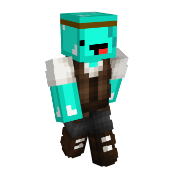 Blue Youtube Minecraft Skin