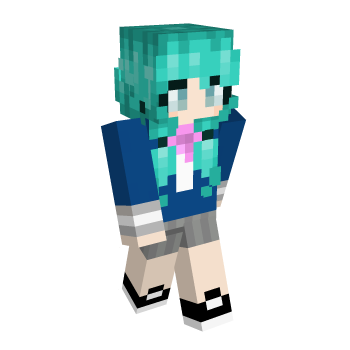 Schoolgirl Minecraft Skin