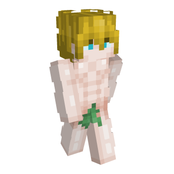 Blue Eyes Anime Minecraft Skin