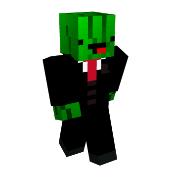 Suit Watermelon Minecraft Skin