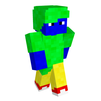 Color Green Minecraft Skin