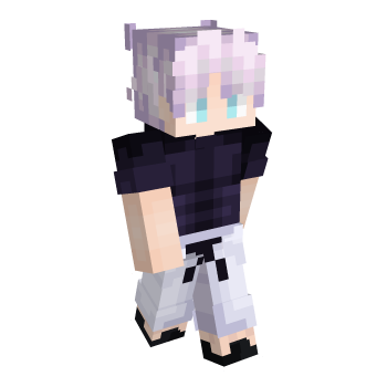 Gojo Purple Minecraft Skin