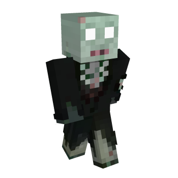 Zombie Ripped Minecraft Skin
