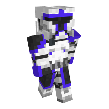 Wars Blue Minecraft Skin