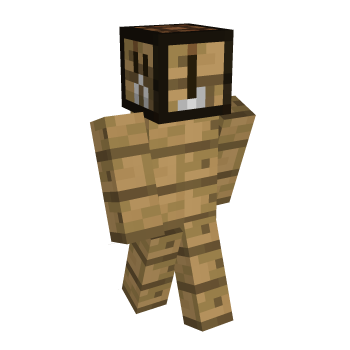 Wood Vanilla Block Minecraft Skin