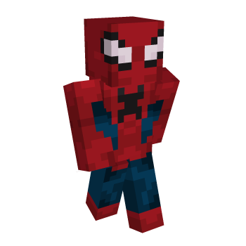 Spiderman Minecraft Skin