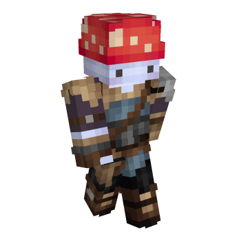 Mushroom Armor Minecraft Skin
