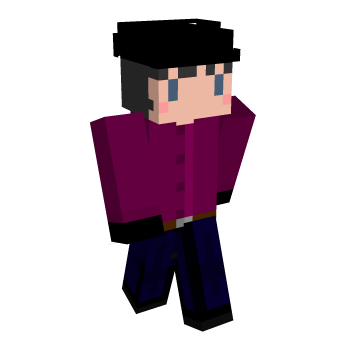 Vintage Purple Minecraft Skin