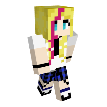 Avril Lavigne Punk Minecraft Skin