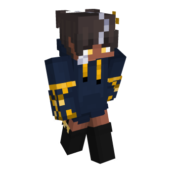Thunder Blue Minecraft Skin