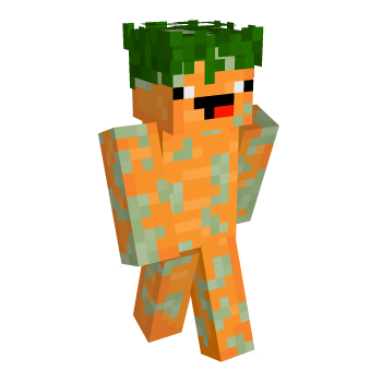 Carrot Youtuber Minecraft Skin