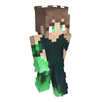 Dress Green Minecraft Skin