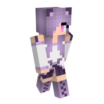 Lavender Pink Minecraft Skin
