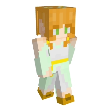 Green Eyes Sylph Minecraft Skin
