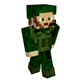 Canadian Soldier Gun Minecraft Skin