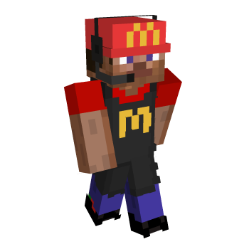 Steve Mcdonalds Minecraft Skin