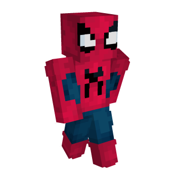 Spiderman Minecraft Skin