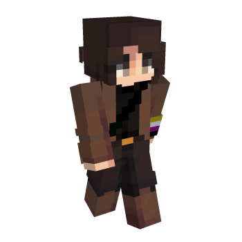 Katniss Everdeen NonBinary Minecraft Skin