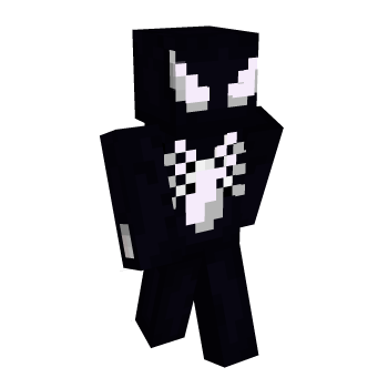 Spiderman Venom Minecraft Skin