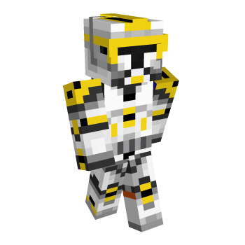 Gold Trooper Minecraft Skin