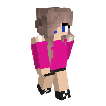 Cute Girly Minecraft Skin