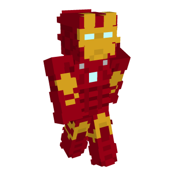 Iron Man Avengers Minecraft Skin