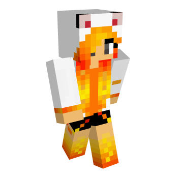 Hair Hoodue Minecraft Skin