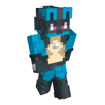 Lucario Pokémon Minecraft Skin